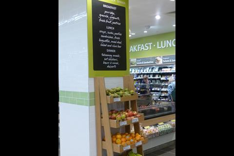 The trial Tesco Chelmsford store opened in late May